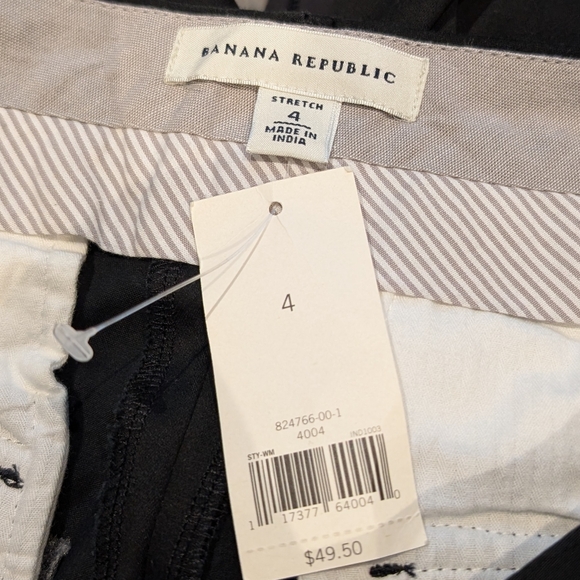 NWT Banana Republic Black Shorts - Picture 4 of 4